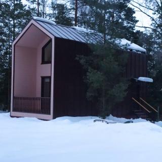Строительство каркасного дома Барнхаус