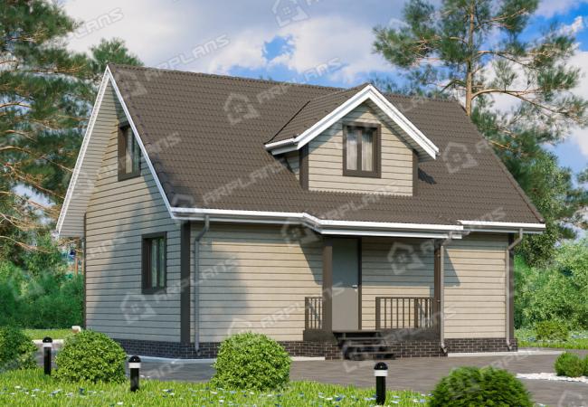 Каркасный дом 7х9. Проект К-21