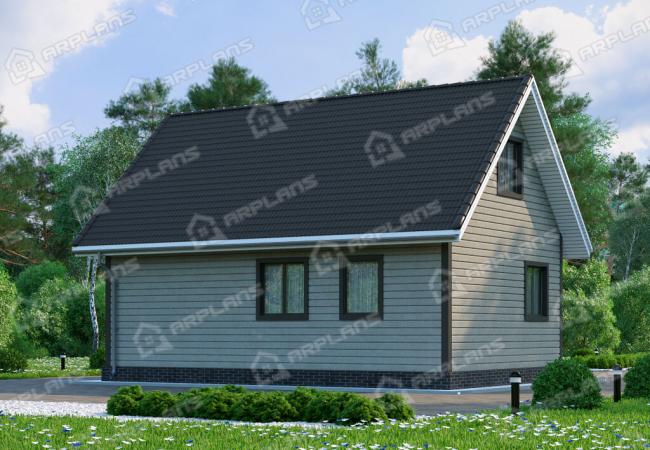 Каркасный дом 7х9. Проект К-21