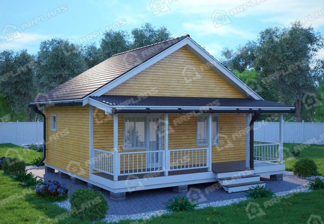 Каркасный дом 9.9х8 Проект К-39