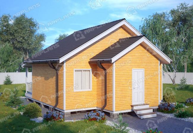 Каркасный дом 9.9х8 Проект К-39